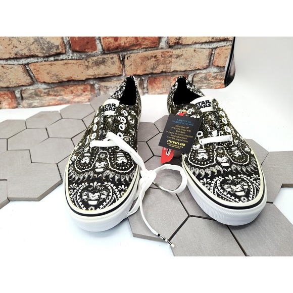 Vans x Star Wars 2014 Authentic Stormtrooper Paisley Bandana Men Sz 12 May 4th main image 13